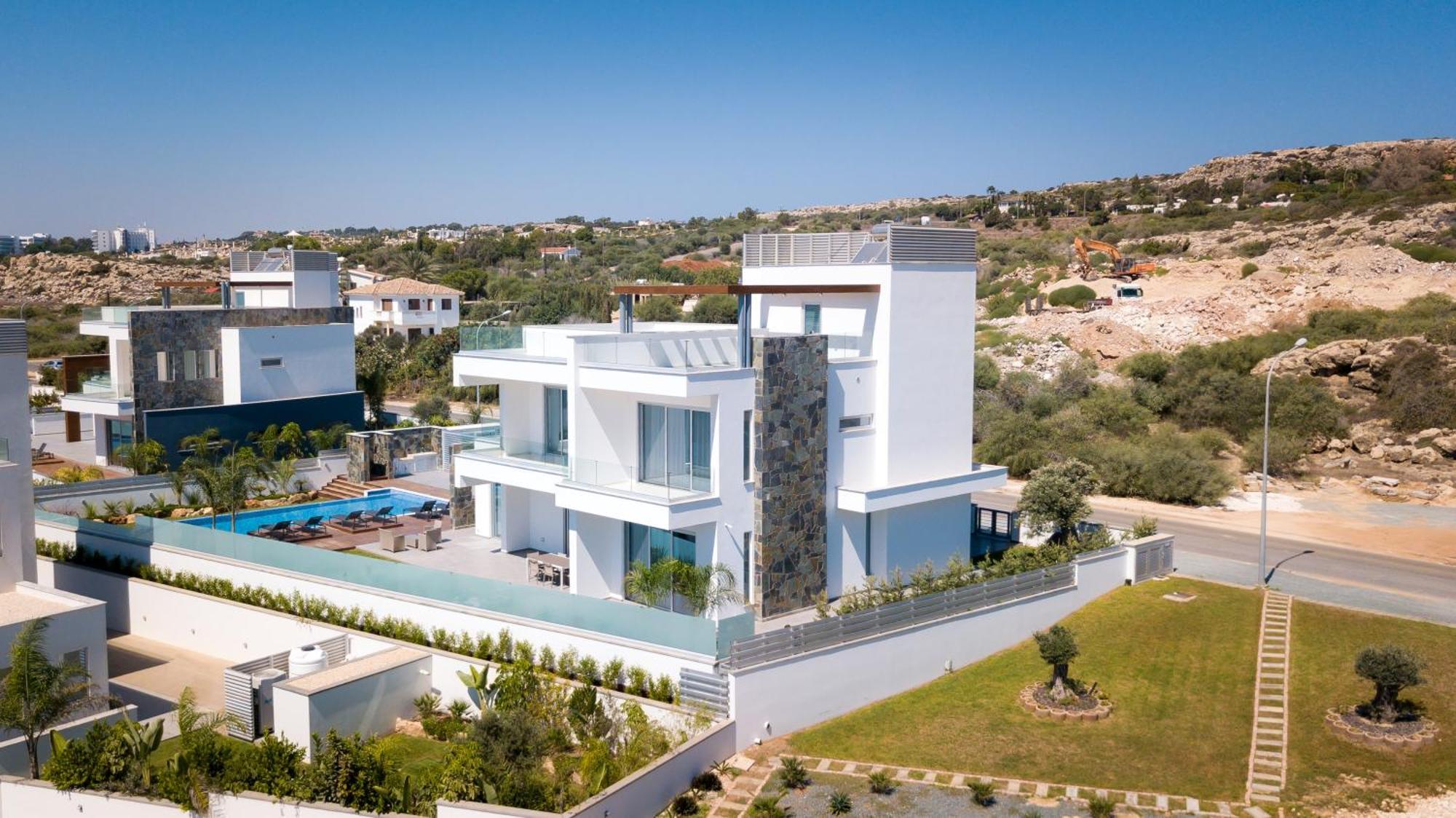 Sea Pearl Beachfront Villas - Breeze Agia Napa Exterior foto
